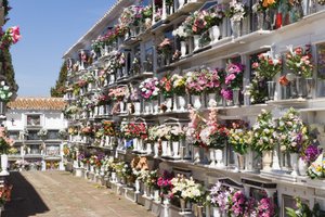 Veduta del cimitero da Unbekannt Unbekannt